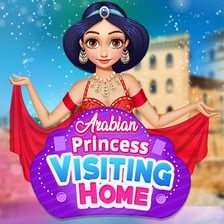 Arabian Princess Visiting Home