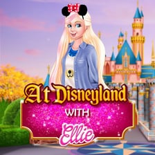 At Disneyland With Barbie