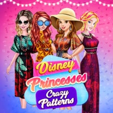 Disney Princesses Crazy Patterns