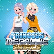 Elsa Metallic Skirts