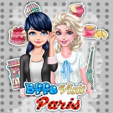 Elsa Visits Parisian Girl