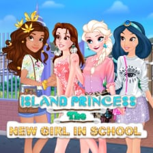 Moana The New Girl In School