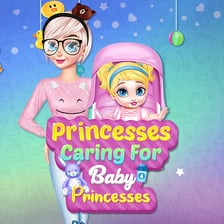 Princesses Caring For Baby Princesses