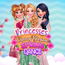 Princesses Cherry Blossom Spring Dance