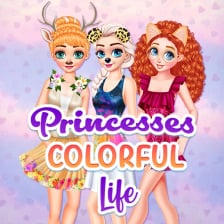 Princesses Colorful Life
