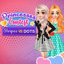 Princesses Contest Stripes vs Dots
