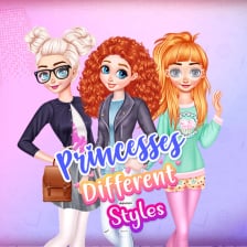 Princesses Different Styles