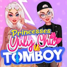 Princesses Girly Chic vs Tomboy