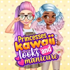 Princesses Kawaii Looks And Manicure