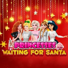 Princesses Waiting For Santa