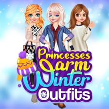 Princesses Warm Winter Outfits