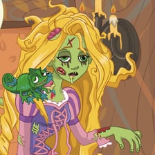 Rapunzel Zombie Curse
