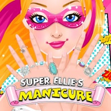 Super Barbie's Manicure